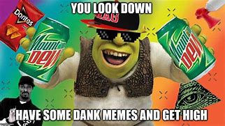 Image result for Clean Shrek MLG Dank Memes