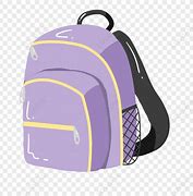 Image result for Purple Backpack Clip Art