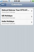 Image result for iPhone 6 Calendar App