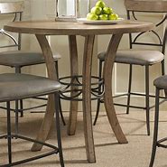 Image result for Round Counter Height Kitchen Table