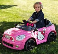 Image result for Adult in Kids Electric Car