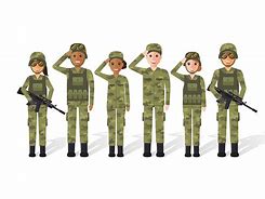 Image result for Army People Clip Art
