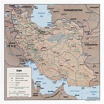 Image result for Iran Rivers Map