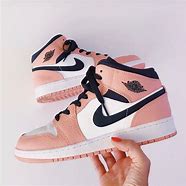 Image result for Pink Air Jordans for Girls