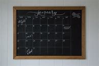 Image result for DIY Chalkboard Calendar