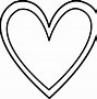 Image result for Clip Art of Hearts Black and White