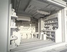 Image result for Futuristic Store