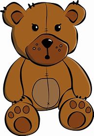 Image result for Cool Cartoon Teddy Bear