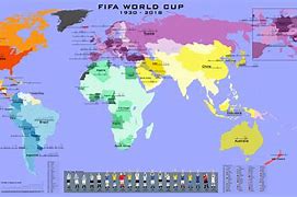 Image result for FIFA World Cup Map