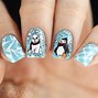 Image result for Winter Animal Nail Art