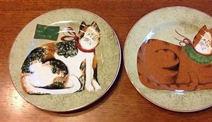 Image result for Cat Salad Plates