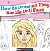 Image result for Barbie Face Cartoon