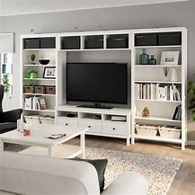 Image result for IKEA TV Stand White Storage Shelf