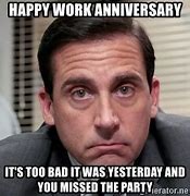 Image result for Boss Work Anniversary Meme