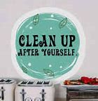 Image result for Clean Up After Production Cartoon