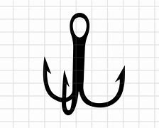 Image result for Treble Hook Outline