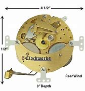Image result for Replacement Electric Clock Movements