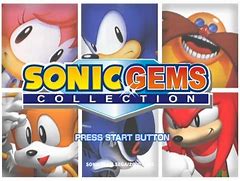 Image result for Sonic Gems Collection GameCube CIB