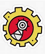 Image result for Simple Gear Sticker
