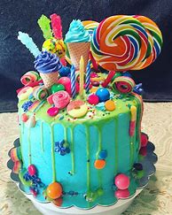 Image result for Candy Birthday Cake DIY