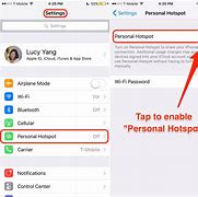 Image result for Use Personal Hotspot On iPhone