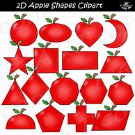 Image result for 2D Apple Clip Art