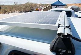 Image result for Car Roof Rack Mounted Solar Battery Charger
