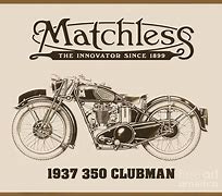 Image result for Matchless Motorcycle Art