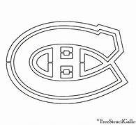 Image result for Montreal Canadiens Logo Black and White