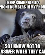 Image result for Not Answering Funny Meme