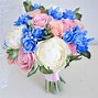 Image result for Pink Blue Flowers