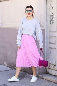 Image result for Pink Hoodie Skirt