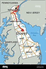 Image result for Delaware Highway Map