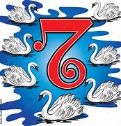 Image result for 7 Swans a Swimming Symbol