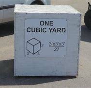 Image result for 1 Cubic Yard Equals