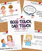 Image result for Good Touch and Bad Touch Poster