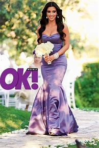 Image result for Kim Kardashian Light Purple Dress