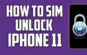 Image result for Unlock Sim iPhone 11