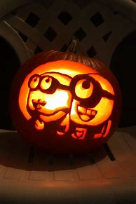 Image result for Minion Halloween Pumpkins Ideas