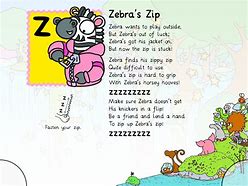 Image result for Letter Z Poem/Song