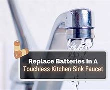 Image result for Sink Faucet Battery