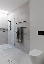 Image result for Towel Bars Bathroom Walls