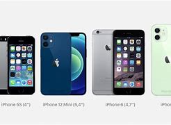 Image result for iPhone 5 vs iPhone 12 Mini