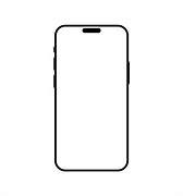 Image result for iPhone 14 Outline PNG
