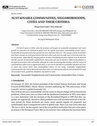 Image result for Sustainable Communities