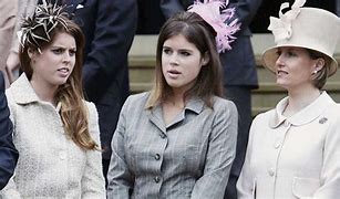 Image result for Princesses Eugenie and Beatrice Headband