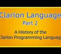 Image result for clarion_język_programowania