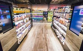 Image result for Futuristic Store Environment