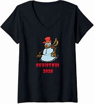 Image result for Scary Snowman T-Shirt