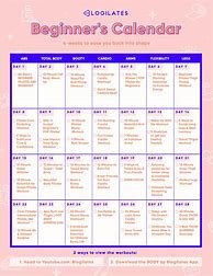 Image result for Exercise Schedule for Beginners